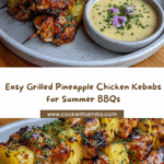 Grilled Pineapple Chicken Kebabs Recipe