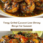 Grilled Coconut Lime Shrimp Recipe