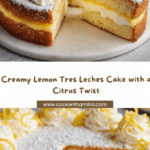 Lemon Condensed Milk Tres Leches Cake Recipe
