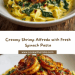 Shrimp Alfredo with Spinach Recipe
