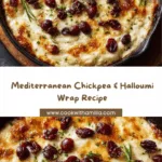 alloumi Wrap with Veggies & Yogurt Sauce Recipe