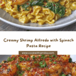 Shrimp Alfredo with Spinach Recipe