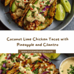 Coconut Lime Chicken Tacos Recipe
