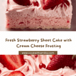 Fresh Strawberry Sheet Cake Recipe