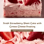 Fresh Strawberry Sheet Cake Recipe