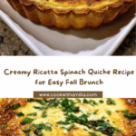 Ricotta Spinach Quiche Recipe