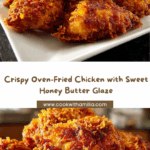 Crispy Oven-Fried Chicken with Honey Butter Recipe