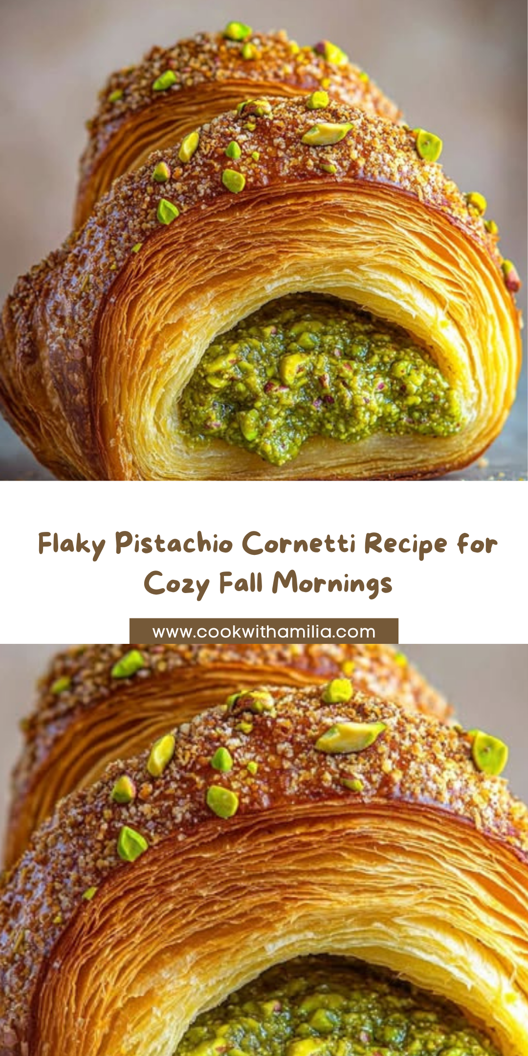 Pistachio Cornetto Recipe 2 Pistachio Cornetto Recipe - Recipe Image