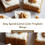 Easy Carrot Cake Traybake Recipe
