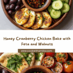 Honey Cranberry Chicken Bake with Feta Cheese Recipe