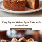 Fig and Walnut Spice Cake Recipe
