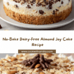 No-Bake Almond Joy Cake Dairy-Free Recipe