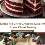 Homemade Christmas Red Velvet Cake recipe