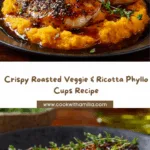 Roasted Veggie & Ricotta Phyllo Cups Recipe