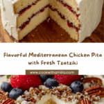 Mediterranean Chicken Pita with Feta & Tzatziki Recipe