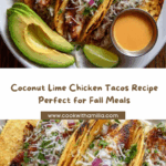 Coconut Lime Chicken Tacos Recipe