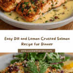 Dill and Lemon Crusted Salmon Recipe