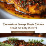 Caramelized Orange Maple Chicken Recipe