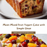 Mixed Fruit Yogurt Cake Recipe