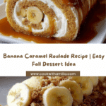 Banana Caramel Roulade Recipe