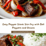 Chinese Pepper Steak with Onions Recipe