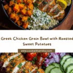 Greek Chicken Grain Bowl with Roasted Sweet Potatoes Recipe