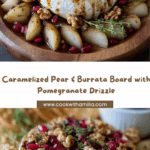 Board with Pomegranate Balsamic Drizzle Recipe