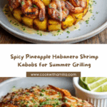 Pineapple Habanero Shrimp Kabobs Recipe