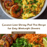 Coconut Lime Shrimp Pad Thai Recipe