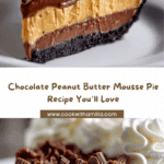 Chocolate Peanut Butter Mousse Pie Recipe