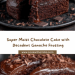 Supermoist Chocolate Cake with Chocolate Ganache Recipe