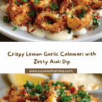 Lemon Garlic Calamari with Aioli Recipe