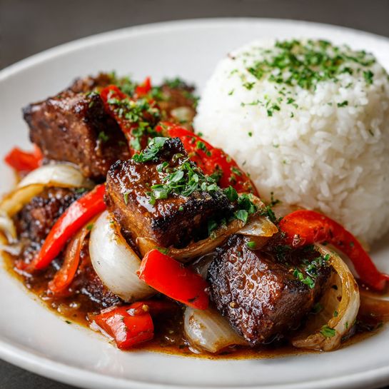 Chinese Pepper Steak with Onions Recipe 3 Chinese Pepper Steak with Onions Recipe - Recipe Image