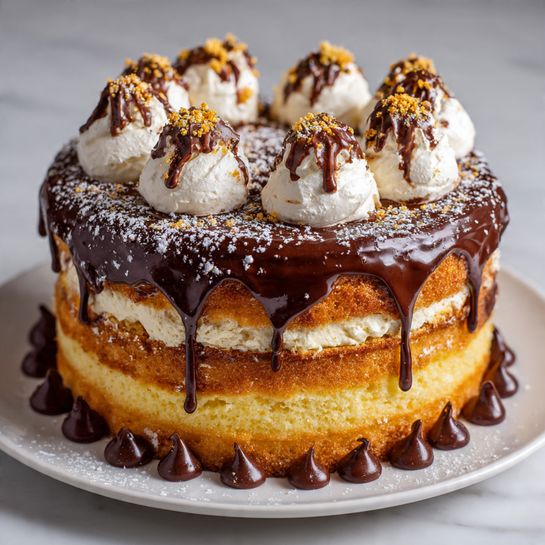 Midnight Date Opera Cake Recipe 3 Midnight Date Opera Cake Recipe - Recipe Image