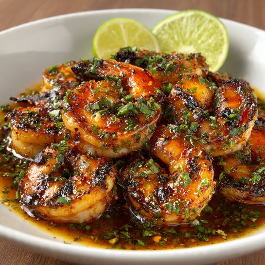 Grilled Coconut Lime Shrimp Recipe - Recipe Image