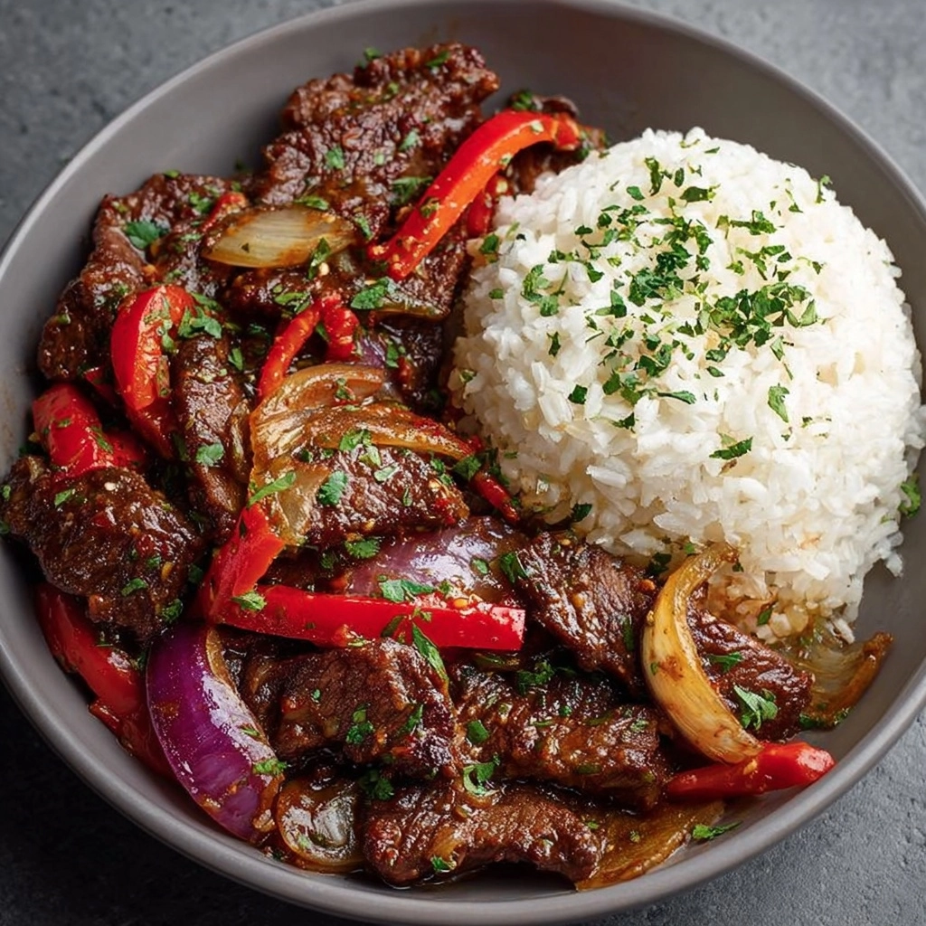 Chinese Pepper Steak with Onions Recipe
