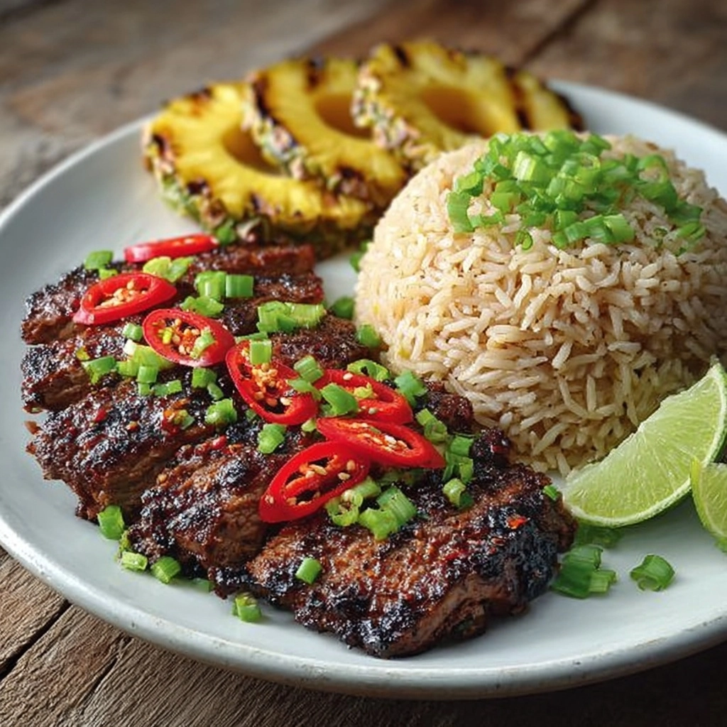 Caribbean Jerk Chicken with Pineapple Salsa Recipe