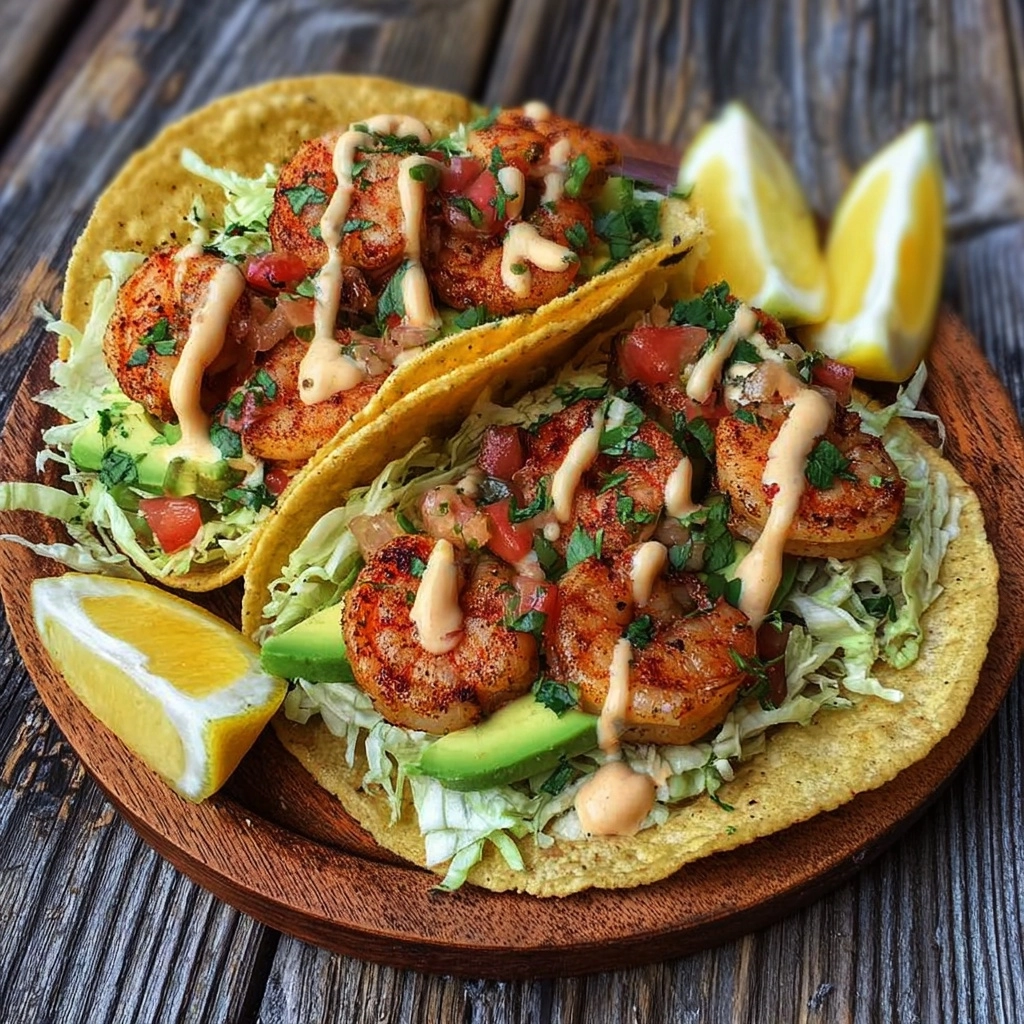Chipotle Lime Shrimp Tacos Recipe 2 Chipotle Lime Shrimp Tacos Recipe - Recipe Image
