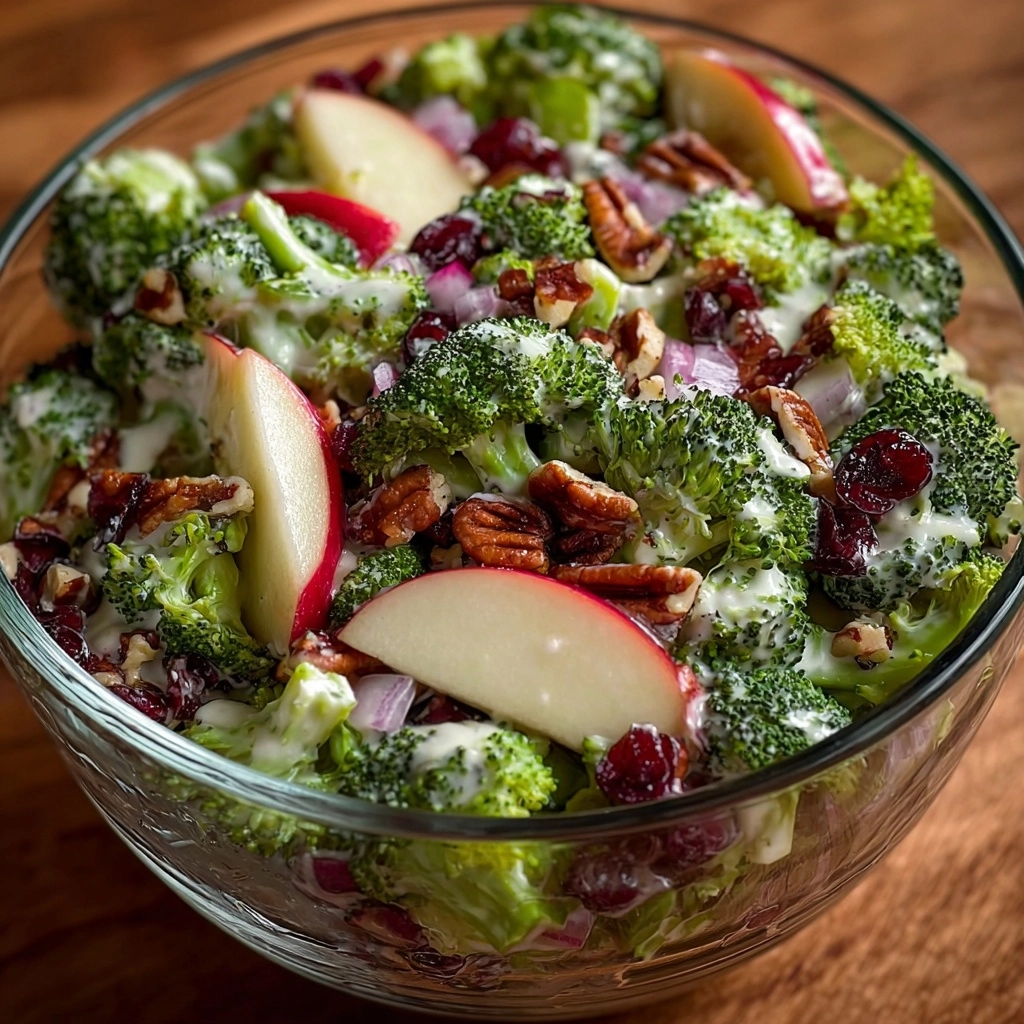 Broccoli Apple Crunch Salad Recipe