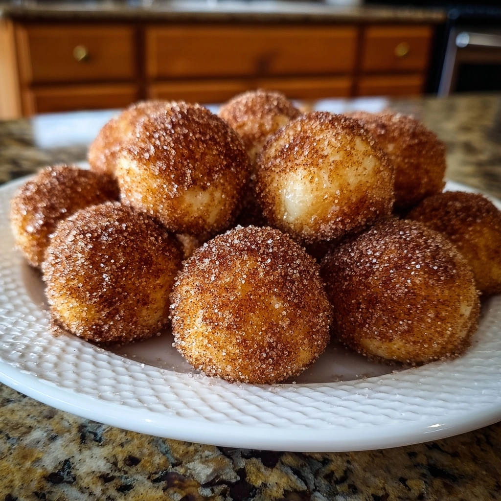 Vanilla Cinnamon Sugar Christmas Bites Recipe