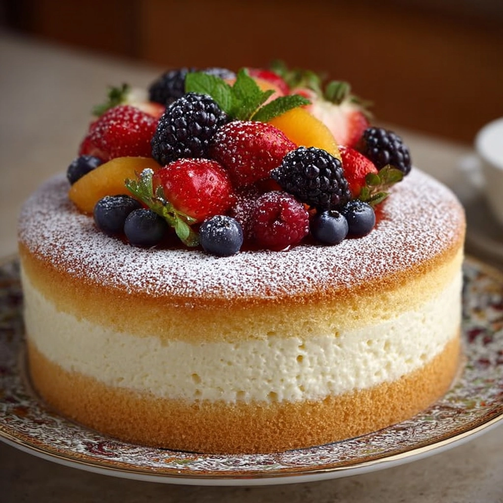 Tres Leches Cake (Trilecha Cake) Recipe - Recipe Image