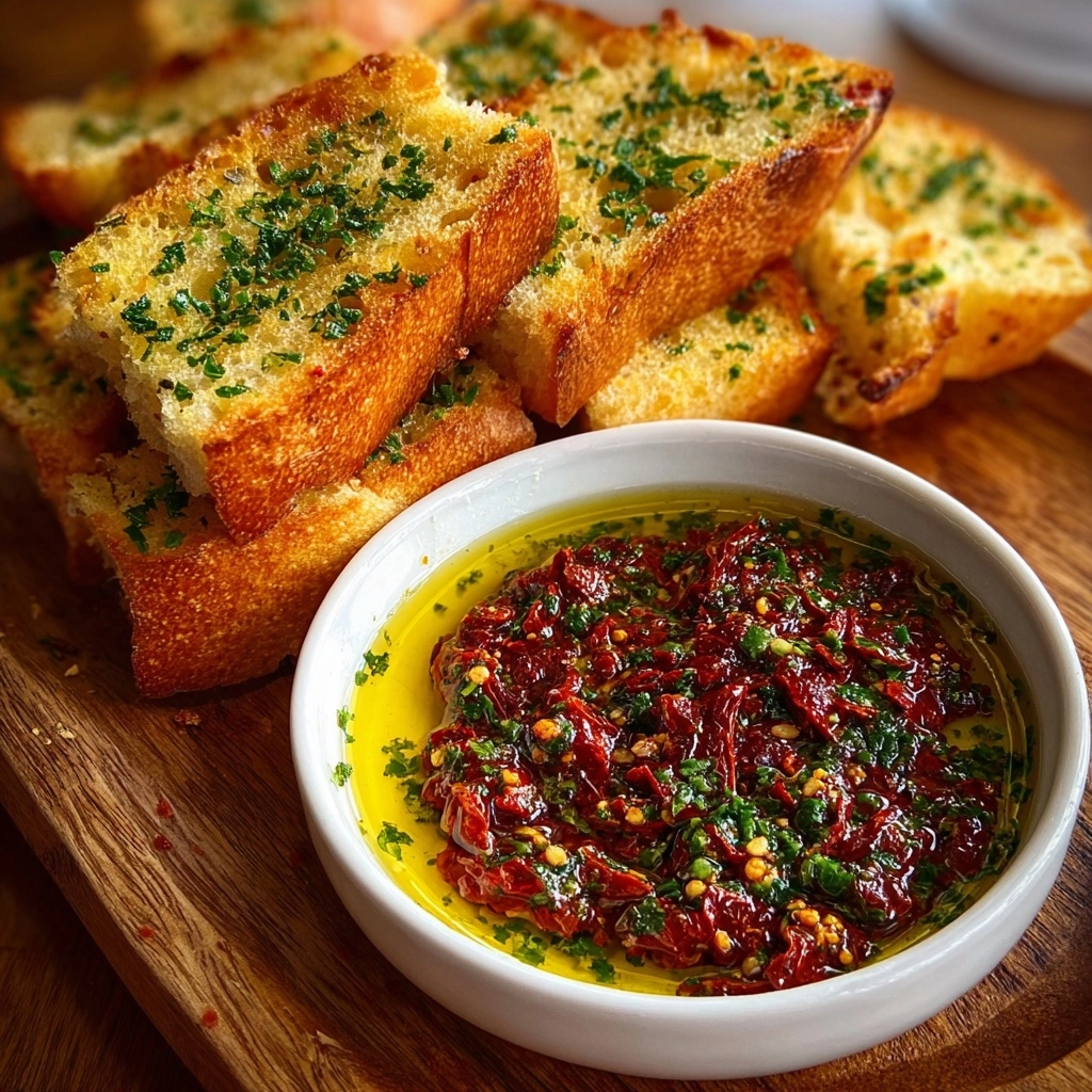 Sun-Dried Tomato Olive Oil Bread Dip Recipe