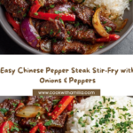 Chinese Pepper Steak with Onions Recipe