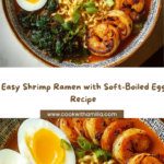 Shrimp Ramen with Soft-Boiled Egg Recipe