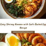 Shrimp Ramen with Soft-Boiled Egg Recipe