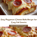 Pepperoni Cheese Rolls Recipe