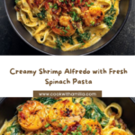 Shrimp Alfredo with Spinach Recipe