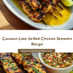 Coconut Lime Grilled Chicken Skewers Recipe