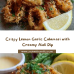 Lemon Garlic Calamari with Aioli Recipe