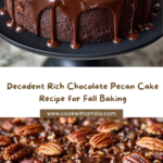 Rich Chocolate Pecan Cake Recipe